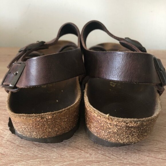 Birkenstock Milano Brown Sandals size 42 - Picture 7 of 16